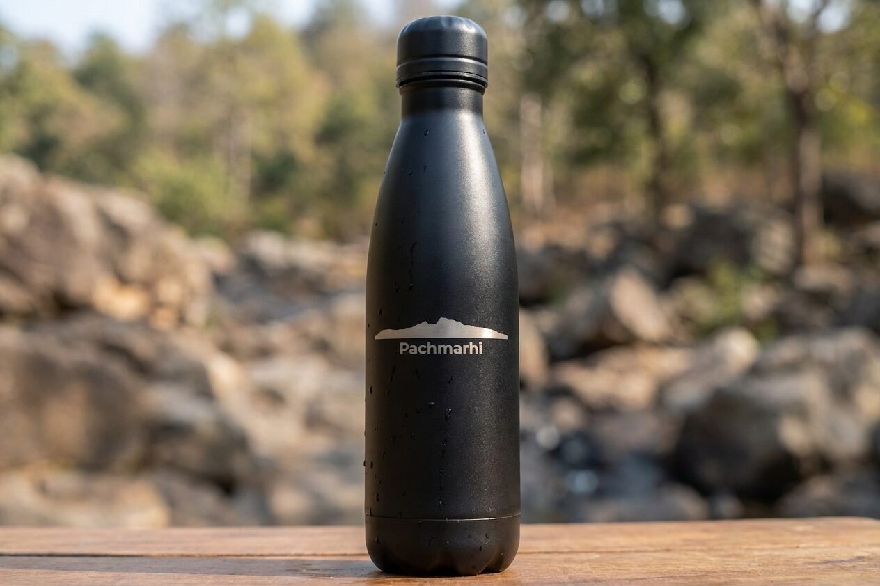 PACHMARHI Obsidian Flask